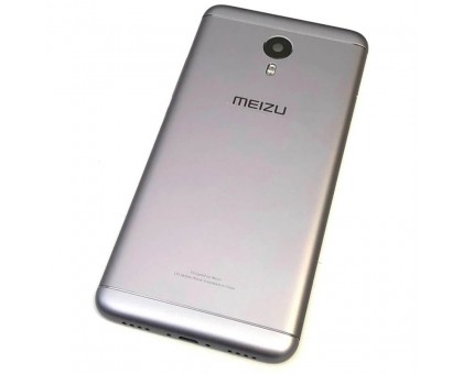 Задняя крышка Meizu M3 Note (L681H) серебристая оригинал