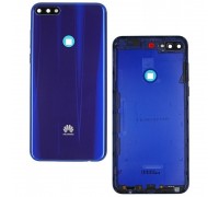 Задняя крышка Huawei Y7 Prime 2018 синяя оригинал