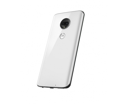 Задняя крышка Motorola XT1962 Moto G7 белая Clear White оригинал