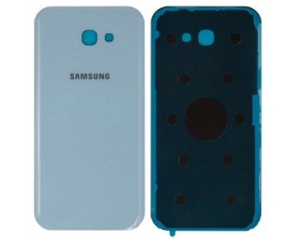 Задняя крышка Samsung A720F Galaxy A7 (2017) голубая Blue Mist оригинал