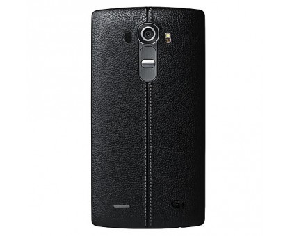 Задняя крышка LG H810 G4/H811/H812/H815/H818/F500/LS991/VS986 черная Leather Black оригинал