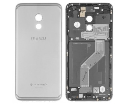 Задняя крышка Meizu Pro 6 (M570) серебристая оригинал