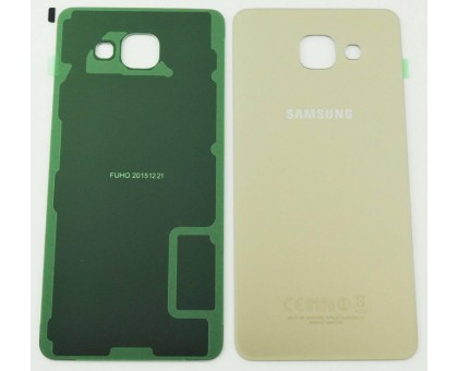 Задняя крышка Samsung A510F Galaxy A5 (2016) золотистая оригинал