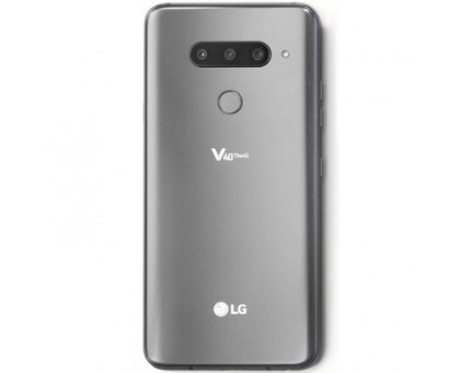 Задняя крышка LG V405 V40 серая Platinum Gray оригинал