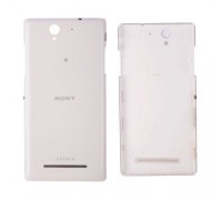 Задняя крышка Sony D2502 Xperia C3 Dual Sim/D2533 белая оригинал