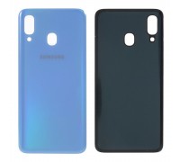Задняя крышка Samsung A405 Galaxy A40 2019 голубая