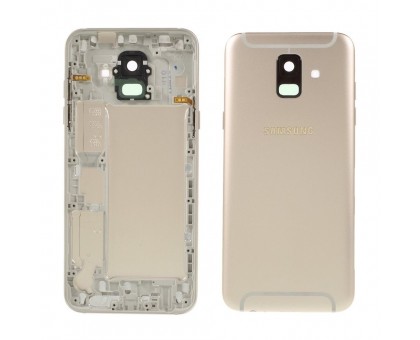 Задняя крышка Samsung A600F Dual Galaxy A6 (2018) золотистая