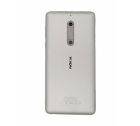 Задняя крышка Nokia 5 Dual Sim TTA-1044/A-1053 серебристая