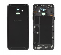 Задняя крышка Samsung A600F Dual Galaxy A6 (2018) черная оригинал
