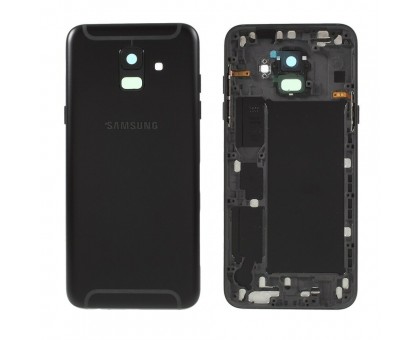 Задняя крышка Samsung A600F Dual Galaxy A6 (2018) черная оригинал
