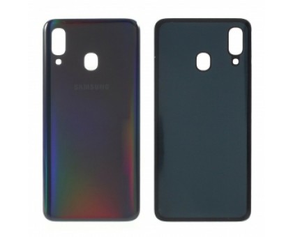 Задняя крышка Samsung A405 Galaxy A40 2019 черная оригинал