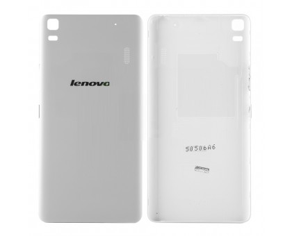 Задняя крышка Lenovo A7000/A7000 Plus/A7000 Turbo/K3 Note (K50-T3s/K50-T5) белая оригинал