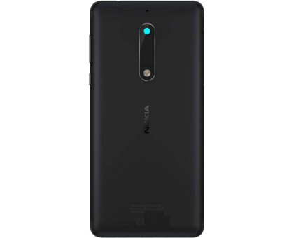 Задняя крышка Nokia 5 Dual Sim TTA-1044/A-1053 черная Matte Black