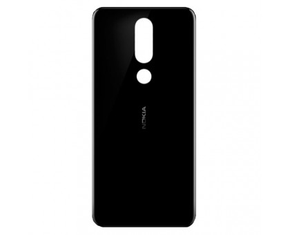 Задняя крышка Nokia 5.1 Plus TA-1102/TA-1105/TA-1108/TA-1112/TA-1120 X5 2018 TA-1109 черная