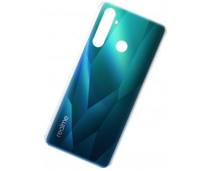 Задняя крышка Realme 5 Pro зеленая Crystal Green оригинал