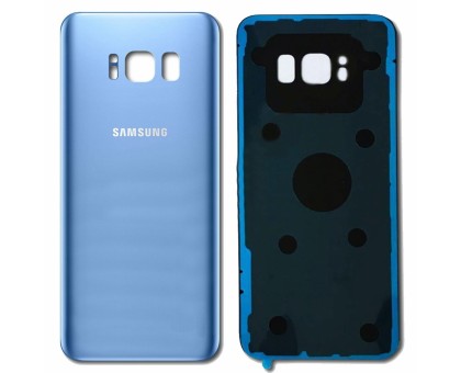 Задняя крышка Samsung G955F Galaxy S8 Plus (2017) голубая Coral Blue оригинал