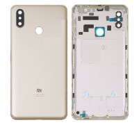 Задняя крышка Xiaomi Mi Max 3 золотистая оригинал