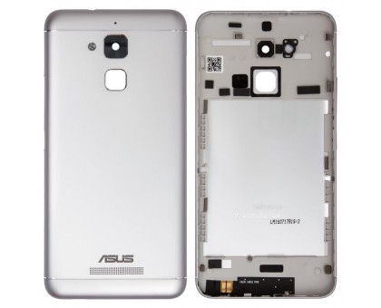 Задняя крышка Asus ZenFone 3 Max 5.2" ZC520TL серебристая оригинал