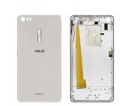 Задняя крышка Asus ZenFone 3 Ultra ZU680KL серебристая оригинал