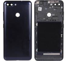 Задняя крышка Asus ZenFone Max Plus M1 ZB570TL черная Deepsea Black оригинал