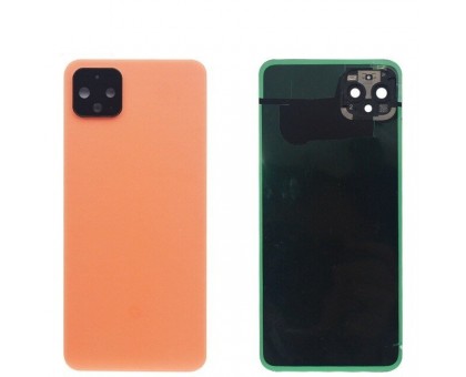Задняя крышка Google Pixel 4 XL оранжевая оригинал