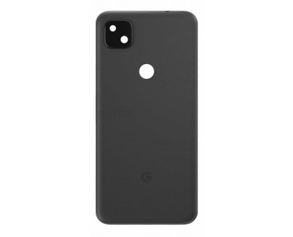 Задняя крышка Google Pixel 4a черная оригинал + стекло камеры