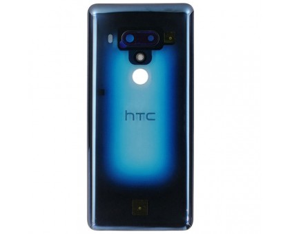 Задняя крышка HTC U12+ синяя Translucent Blue оригинал
