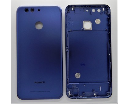 Задняя крышка Huawei Nova 2 Plus (BAC-L21) 2017 голубая Aurora Blue оригинал