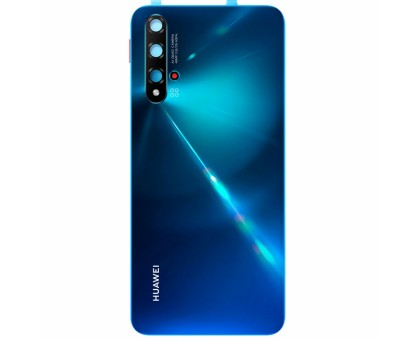 Задняя крышка Huawei Nova 5T синяя Crush Blue