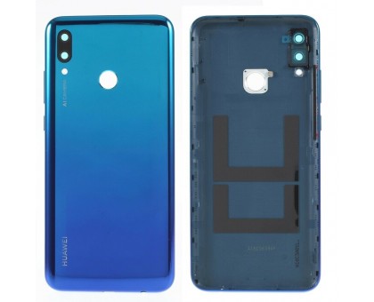 Задняя крышка Huawei P Smart 2019 (POT-L21/POT-LX1) голубая Aurora Blue оригинал