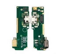 Шлейф Sony F3111 Xperia XA/F3112/F3113/F3115/F3116 с разъемом зарядки с микрофоном с виброзвонком плата зарядки