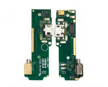 Шлейф Sony F3111 Xperia XA/F3112/F3113/F3115/F3116 с разъемом зарядки с микрофоном с виброзвонком плата зарядки