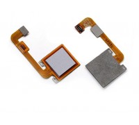 Шлейф Xiaomi Redmi Note 4X /Redmi Note 4 Global 2017 с сканером отпечатка пальца серебристого цвета с микросхемой оригинал Китай