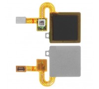 Шлейф Xiaomi Redmi 5 Plus с сканером отпечатка пальца черного цвета