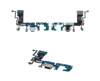 Шлейф Samsung G965F Galaxy S9 Plus с разъемом зарядки тип-C с микрофоном оригинал