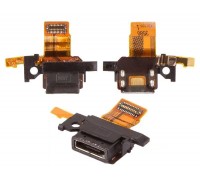 Шлейф Sony F5121 Xperia X/F5122 с разъемом зарядки оригинал