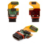 Шлейф Sony E6603 Xperia Z5/E6633/E6653/E6683 с разъемом зарядки оригинал