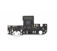 Шлейф Xiaomi Redmi Note 5A/Redmi Note 5A Prime с разъемом зарядки с микрофоном плата зарядки с микросхемой оригинал