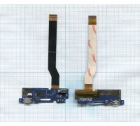 Шлейф Asus ZenFone 3 Max 5.2" ZC520TL с разъемом зарядки с виброзвонком с микрофоном