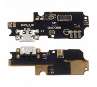 Шлейф Asus ZenFone 3 Max 5.5" ZC553KL с разъемом зарядки с микрофоном плата зарядки