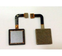 Шлейф Asus ZenFone 3 Max 5.5" ZC553KL с сканером отпечатка пальца серебристого цвета