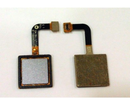 Шлейф Asus ZenFone 3 Max 5.5" ZC553KL с сканером отпечатка пальца серебристого цвета