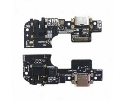 Шлейф Asus ZenFone 3 Zoom ZE553KL с разъемом зарядки с разъемом наушников с микрофоном плата зарядки с микросхемой оригинал