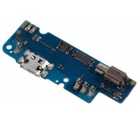 Шлейф Asus ZenFone 3s Max ZC521TL с разъемом зарядки с виброзвонком с микрофоном плата зарядки