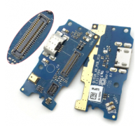 Шлейф Asus ZenFone 4 Max 5.2" ZC520KL с разъемом зарядки с микрофоном плата зарядки