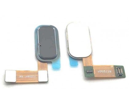 Шлейф Asus ZenFone 4 Max 5.5" ZC554KL/4 Max Pro с сканером отпечатка пальца белого цвета