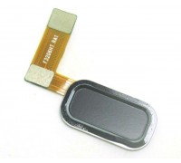 Шлейф Asus ZenFone 4 Max 5.5" ZC554KL/4 Max Pro с сканером отпечатка пальца черного цвета