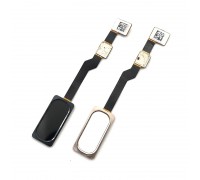 Шлейф Asus ZenFone 4 Selfie Pro ZD552KL с сканером отпечатка пальца черного цвета