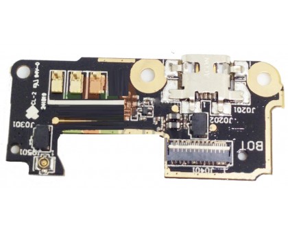 Шлейф Asus ZenFone 5 Lite A502CG 2014 с разъемом зарядки с микрофоном плата зарядки