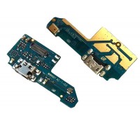 Шлейф Asus ZenFone Max Plus M1 ZB570TL с разъемом зарядки с микрофоном плата зарядки